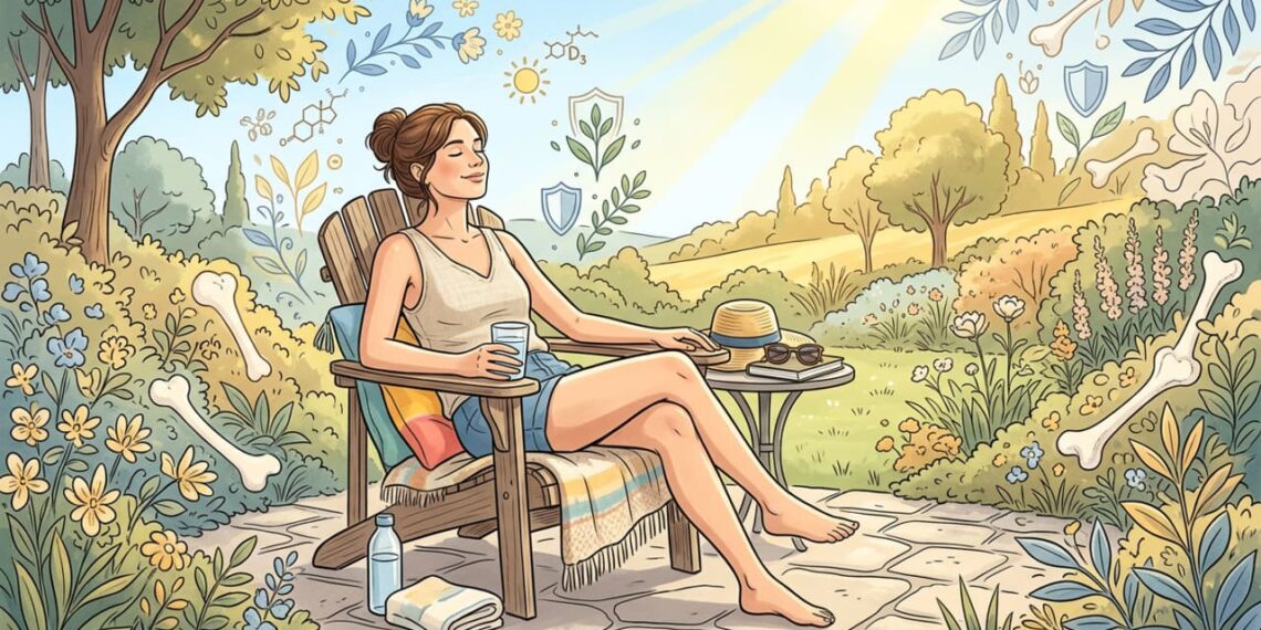 Exposição solar e vitamina D: qual o tempo diário recomendado para atingir níveis adequados sem risco à pele?