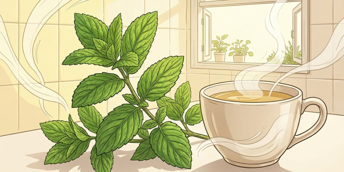 A folha aromática que pode beneficiar o estômago e reduzir gases é fácil de cultivar em vasos pequenos