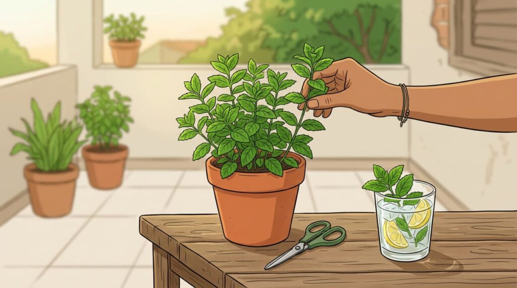 A folha aromática que pode beneficiar o estômago e reduzir gases é fácil de cultivar em vasos pequenos