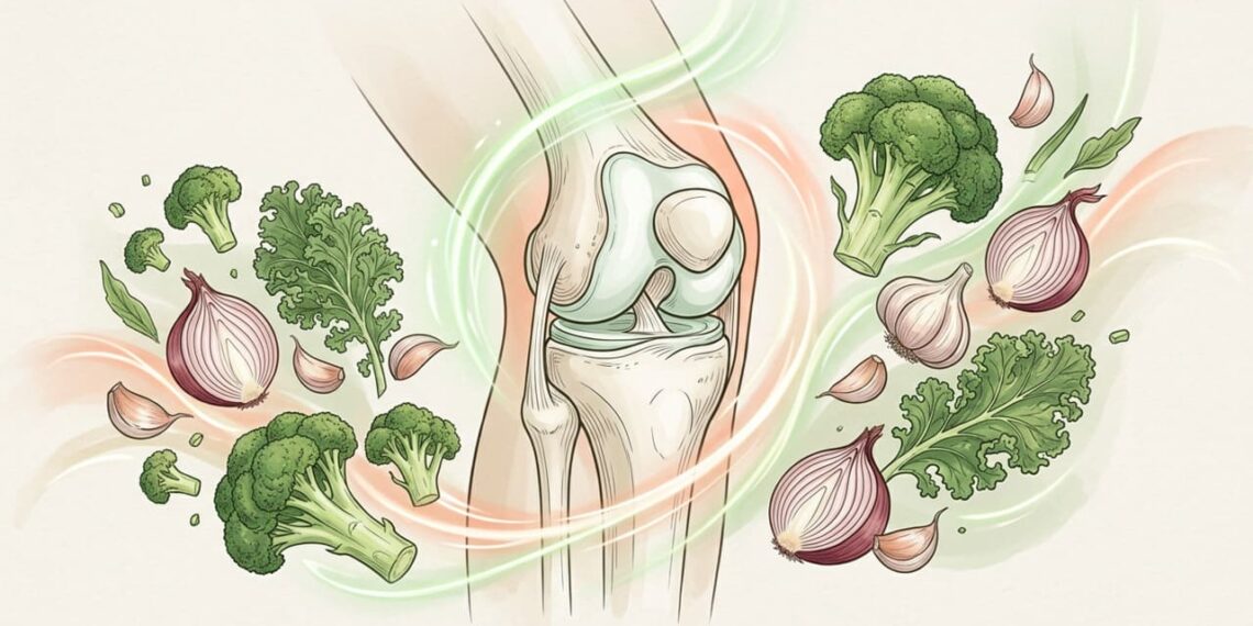 4 vegetais que ajudam a prevenir a inflamação crônica e proteger as articulações
