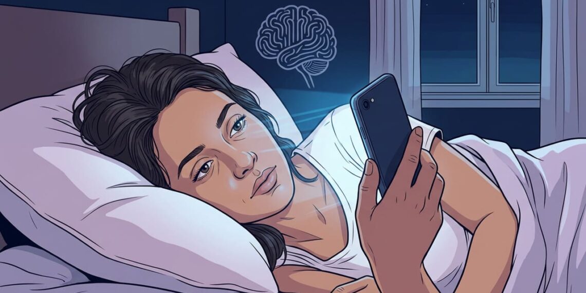 Um médico explica como a luz do celular na cama afeta o cérebro e atrasa o início do sono