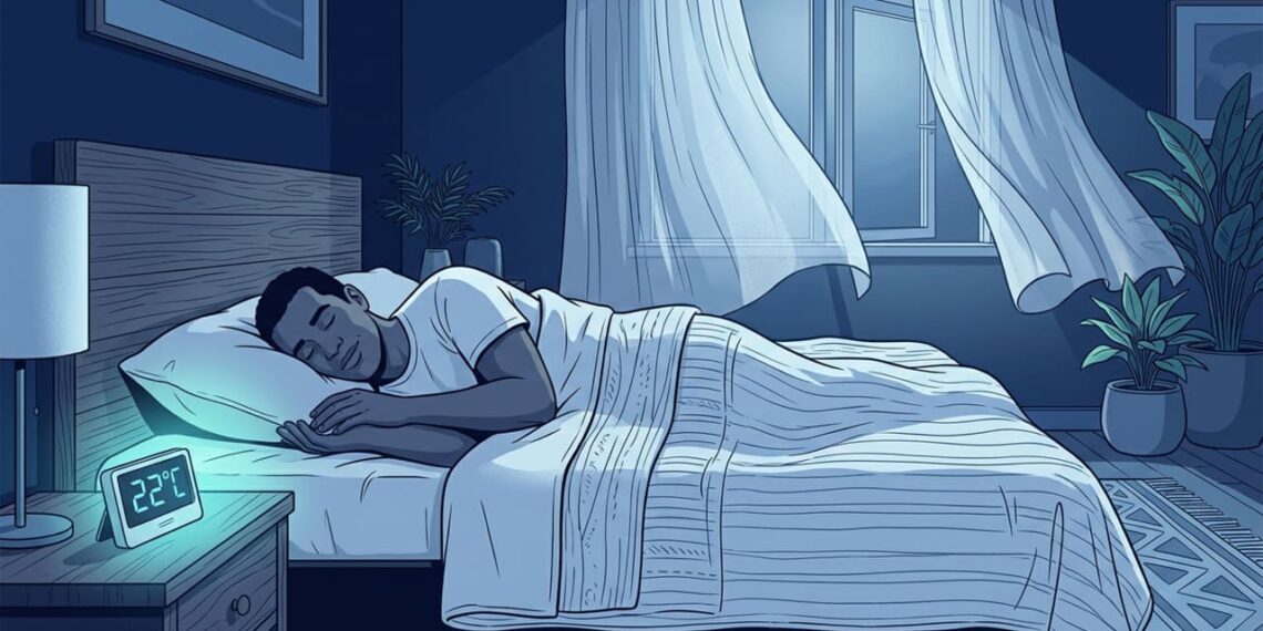 Um médico explica como a temperatura do quarto afeta a qualidade do sono e a produção de melatonina