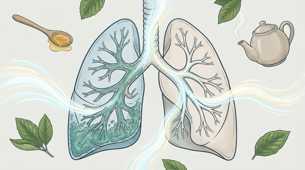 Chá expectorante feito com uma planta medicinal comum no nordeste brasileiro alivia tosse, bronquite e congestão respiratória