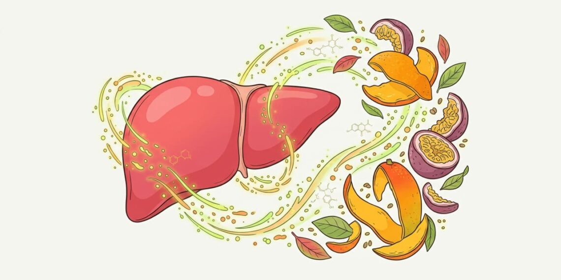 Chá antioxidante feito com cascas de frutas tropicais brasileiras protege o fígado e combate o envelhecimento celular