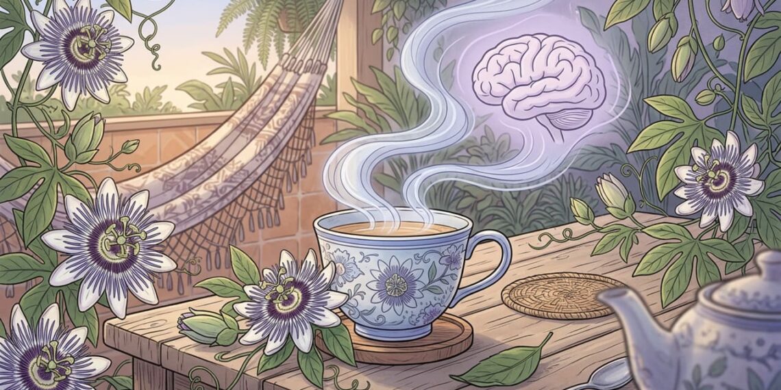 Chá calmante feito com uma flor comum em jardins brasileiros reduz ansiedade, melhora o sono e equilibra o sistema nervoso