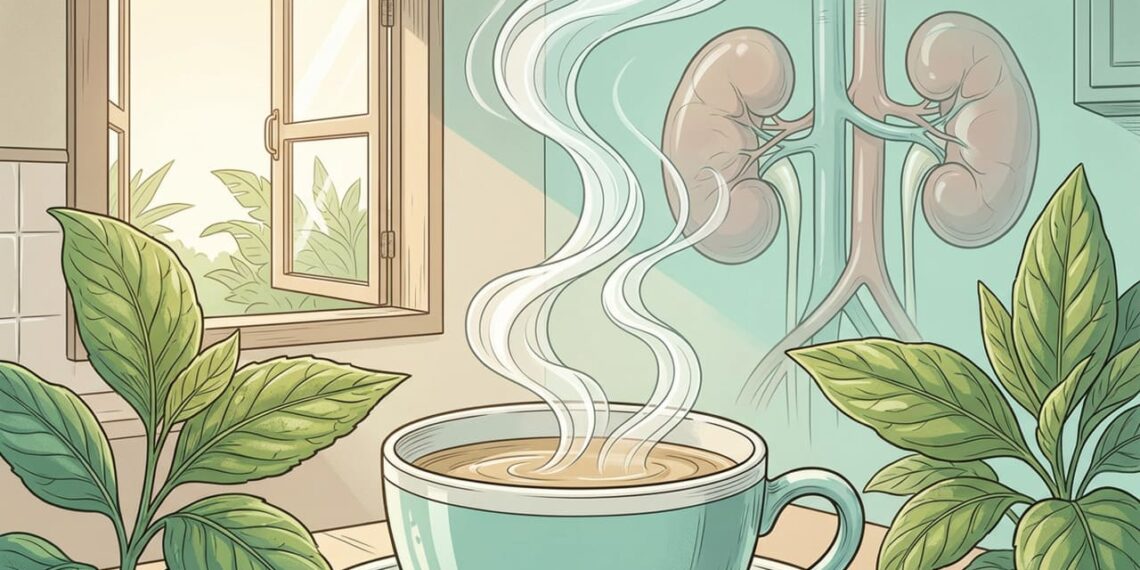 Chá diurético feito com uma planta nativa do cerrado brasileiro auxilia na saúde dos rins e no controle da pressão arterial