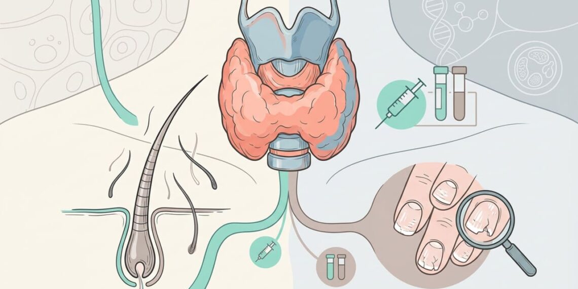 Uma das maneiras de identificar problemas na tireoide é através da textura do cabelo e da velocidade com que ele cai
