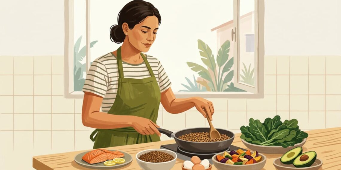 5 alimentos que ajudam a prevenir a perda de massa muscular e manter a força após os 40 anos