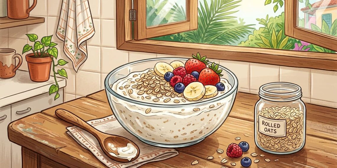 Segundo especialistas, o iogurte natural com aveia oferece praticamente os mesmos benefícios intestinais que suplementos probióticos e prebióticos