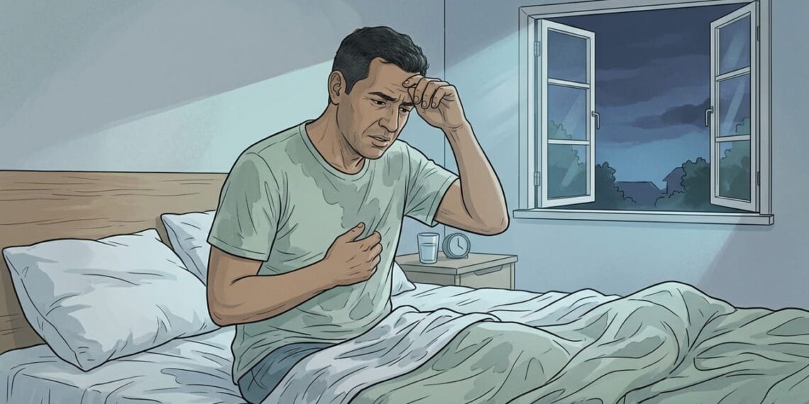 Suar durante o sono sem estar com febre tem uma explicação biológica e soluções eficazes, segundo cientistas