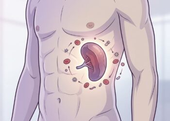 Órgão esquecido: o baço é crucial para a defesa imunológica e a filtragem do sangue ao longo da vida
