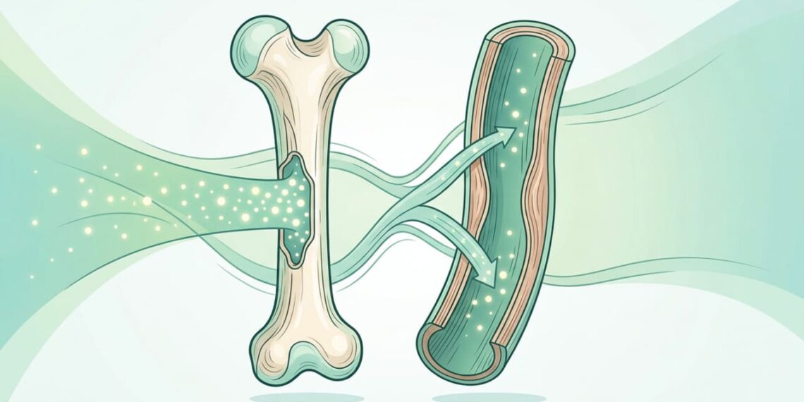 A vitamina K2 pode ajudar a levar cálcio para os ossos e reduzir o risco de calcificação nos vasos