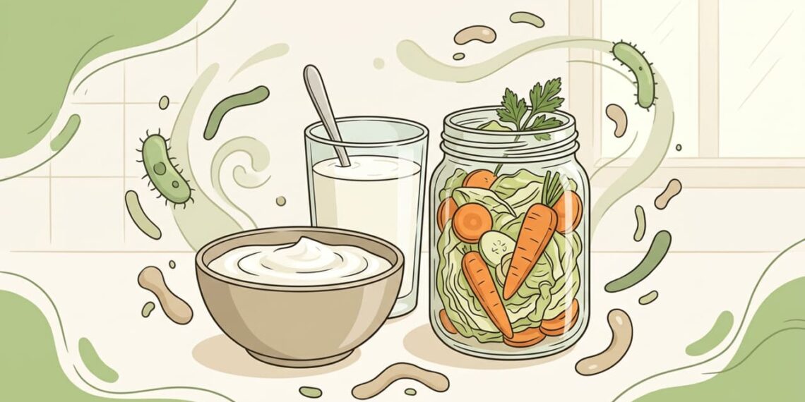 O que acontece no intestino quando alimentos fermentados entram na rotina e por que isso pode reduzir marcadores inflamatórios