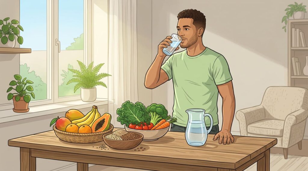 Hábitos diários para intestinos saudáveis além da alimentação