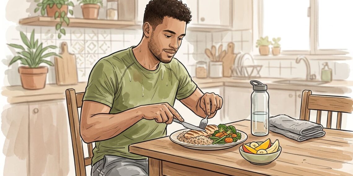 Alimentos que participam da recuperação muscular após o exercício