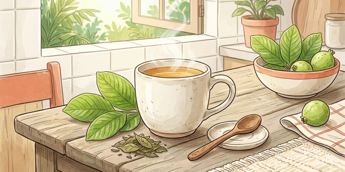 Faz bem beber chá de folha de goiaba todos os dias?