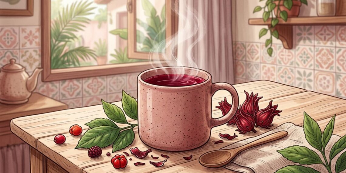 Faz bem beber chá de hibisco todos os dias?