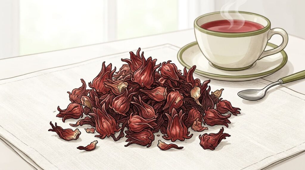 Faz bem beber chá de hibisco todos os dias?