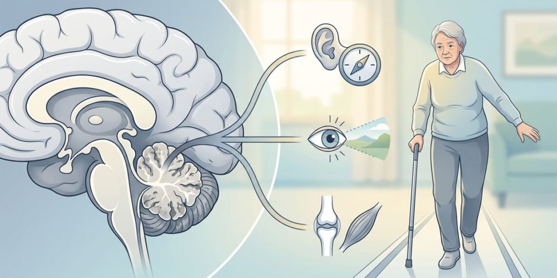 Perder o equilíbrio com frequência pode indicar problemas de saúde subjacentes em pessoas acima dos 50 anos
