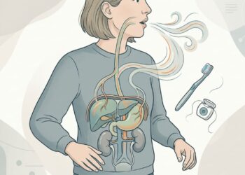 Mau hálito persistente não é apenas um problema de higiene bucal: é um sinal fisiológico de que seu sistema digestivo ou metabólico pode estar alterado
