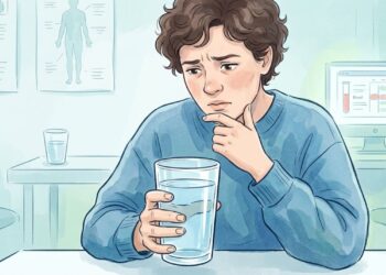Beber água em excesso com frequência pode indicar problemas de saúde subjacentes em adultos aparentemente saudáveis