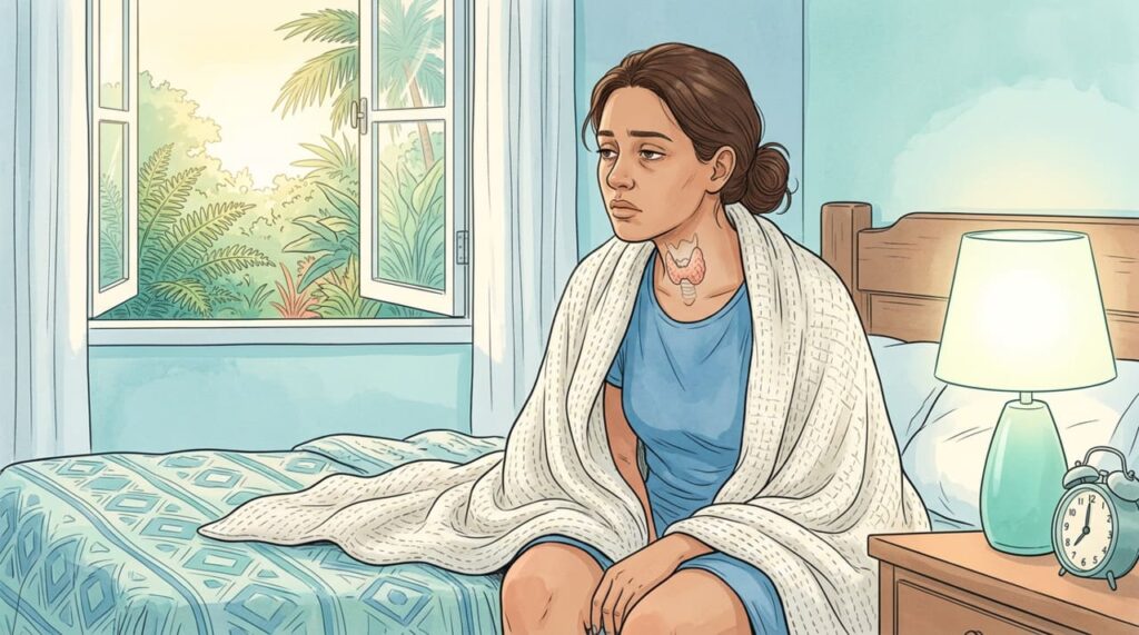 Como é a fadiga causada pelo hipotireoidismo e como diferenciá-la do cansaço por privação de sono ou depressão?