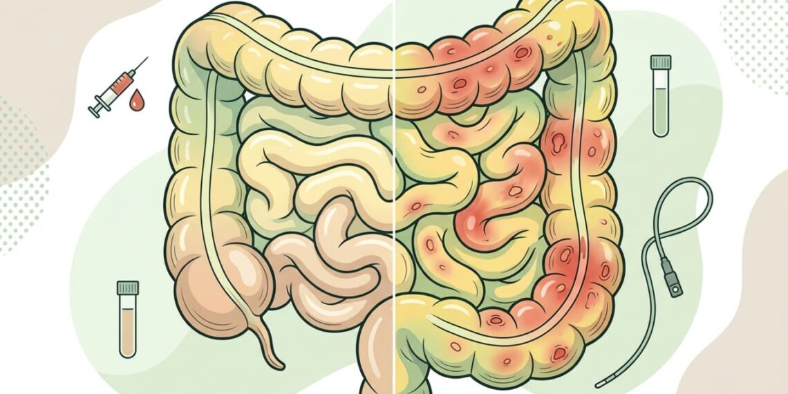 Como é a dor abdominal causada pela síndrome do intestino irritável e como diferenciá-la de uma doença inflamatória intestinal?