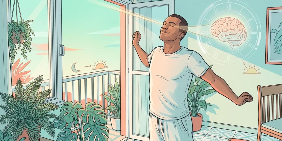 Os cientistas concordam: "A exposição à luz solar pela manhã ancora o ritmo circadiano e melhora o sono noturno”