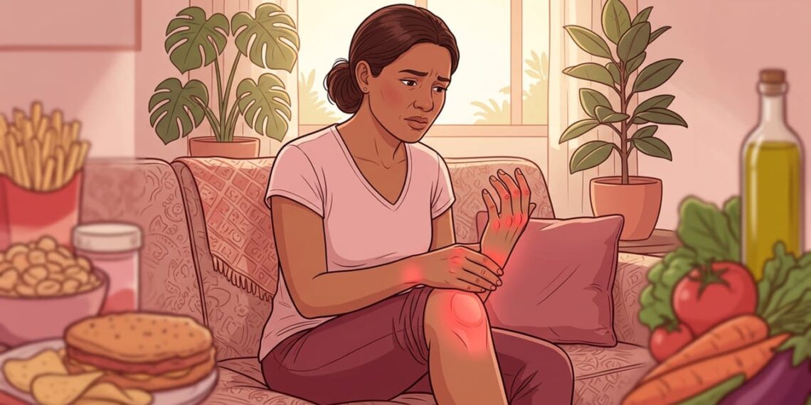 Como é a dor nas articulações causada pela inflamação alimentar e como diferenciá-la de artrite ou artrose?