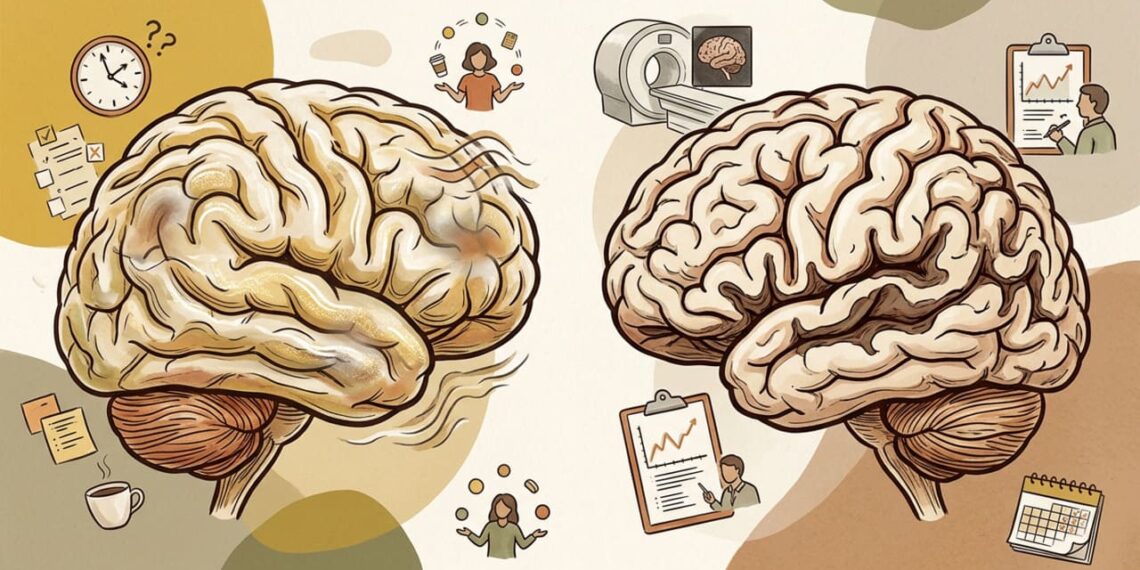 Como é a perda de memória causada pelo estresse crônico e como diferenciá-la do início de um declínio cognitivo?