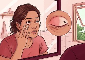 Uma das maneiras de identificar deficiência de ferro é através da coloração das pálpebras inferiores e da fragilidade das unhas