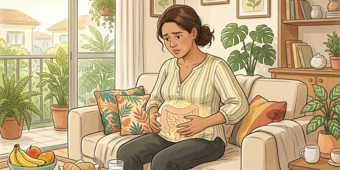 Como é o inchaço abdominal causado pela intolerância alimentar e como diferenciá-lo de um problema hepático ou ovariano?