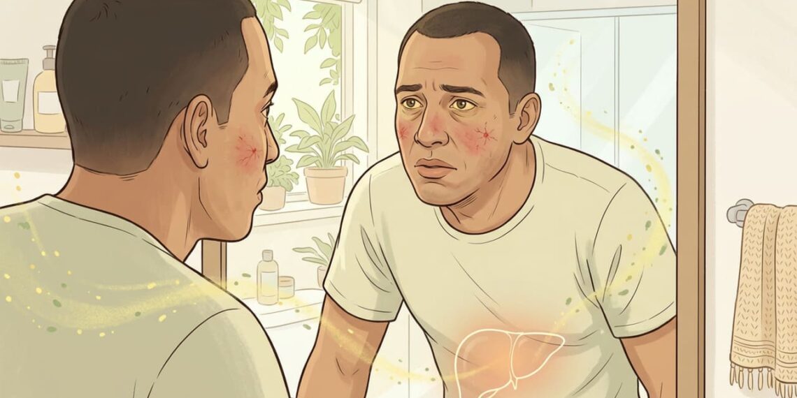 Reconhecendo a cirrose hepática no rosto: Veja como a pele se altera
