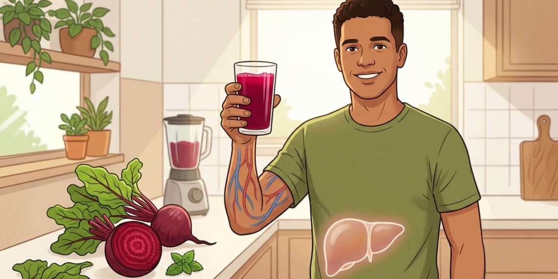 O que a beterraba crua faz ao fígado e à pressão arterial