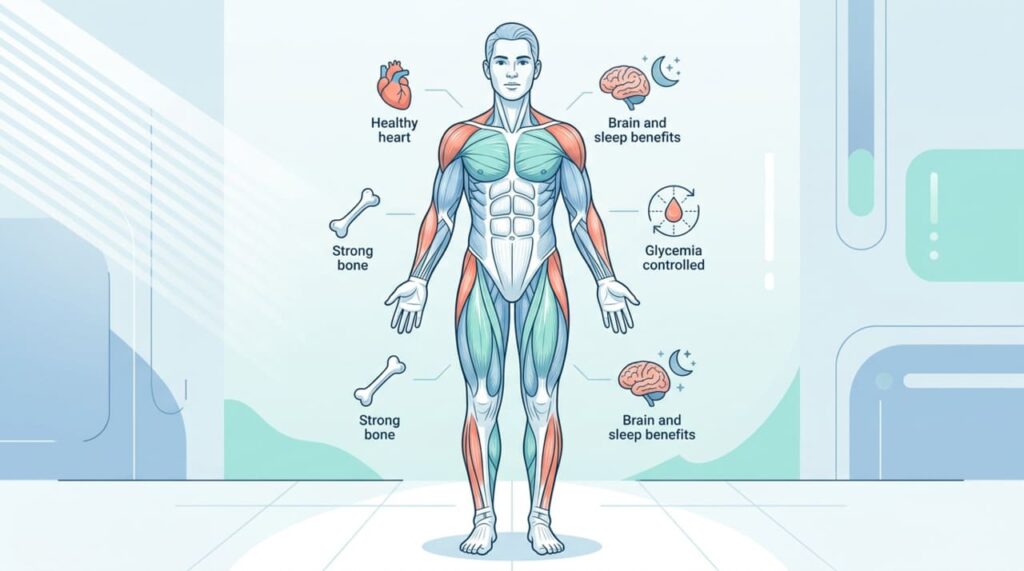 Quantas vezes por semana é saudável praticar exercício de força para preservar a massa muscular?