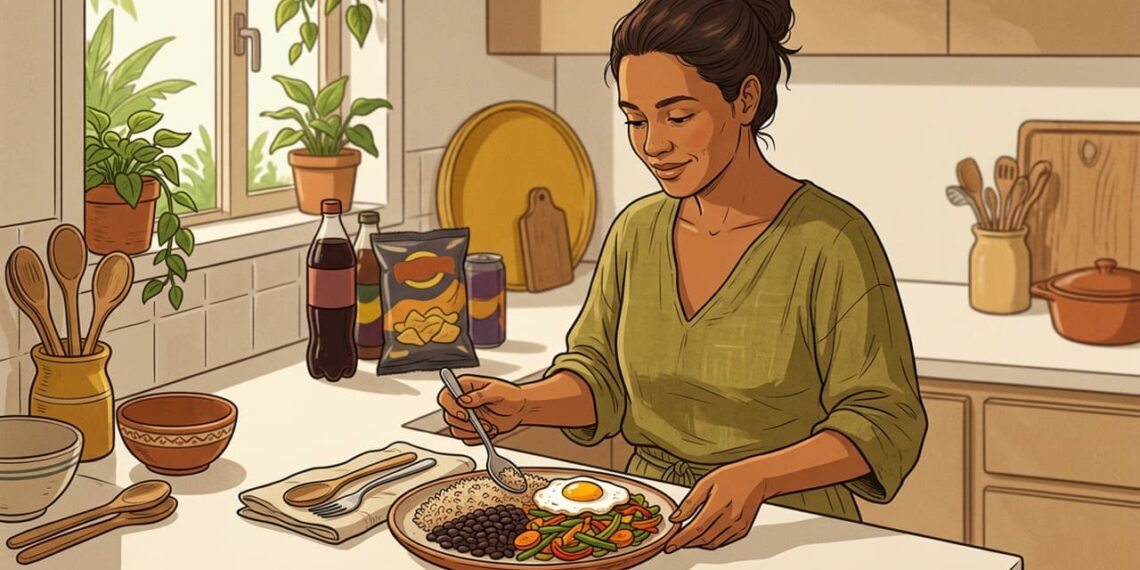 Como alimentos ultraprocessados afetam o intestino, a saciedade e a inflamação a longo prazo