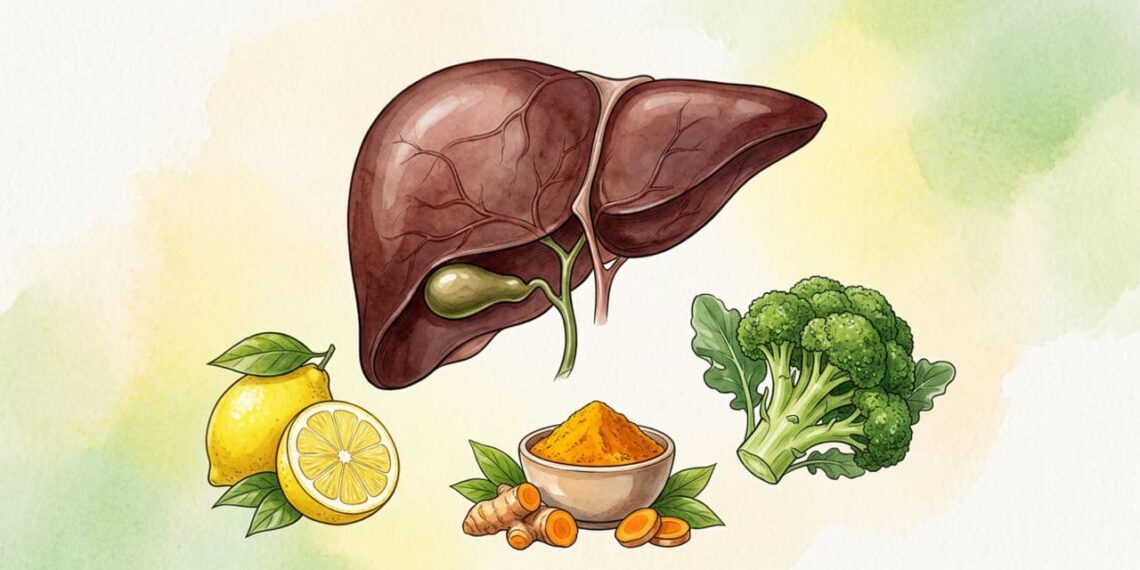 Alimentos que estimulam a produção de bile e fortalecem o fígado