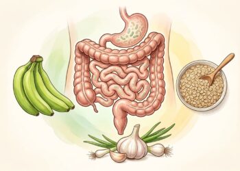 Alimentos que reduzem o inchaço abdominal e equilibram a flora intestinal