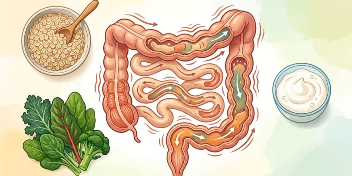 Alimentos que melhoram o trânsito intestinal e estimulam as contrações