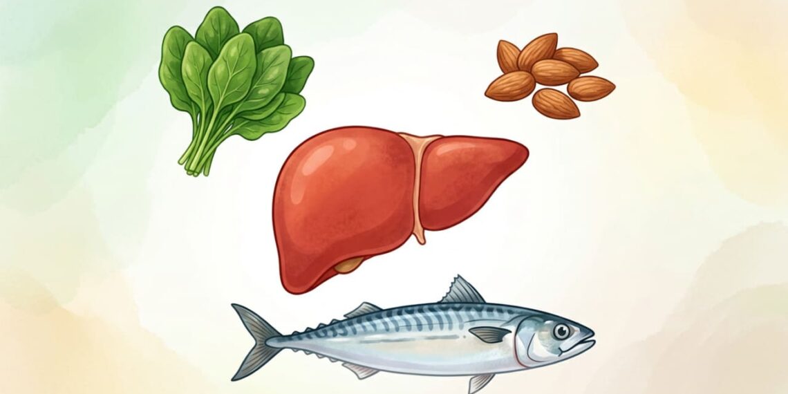 Quais vitaminas o fígado precisa para se recuperar e em quais alimentos estão