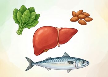 Quais vitaminas o fígado precisa para se recuperar e em quais alimentos estão