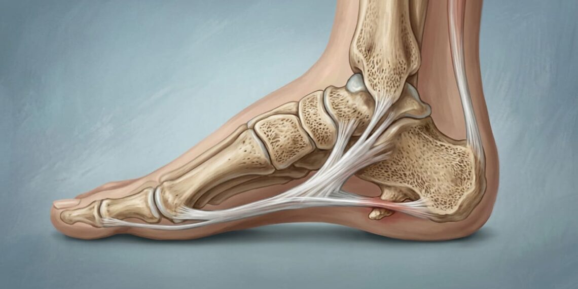 O que é o esporão de calcâneo e como ele afeta o calcanhar?