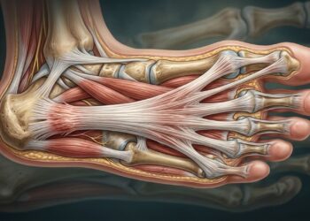 O que é a fascite plantar e como ela afeta o pé?