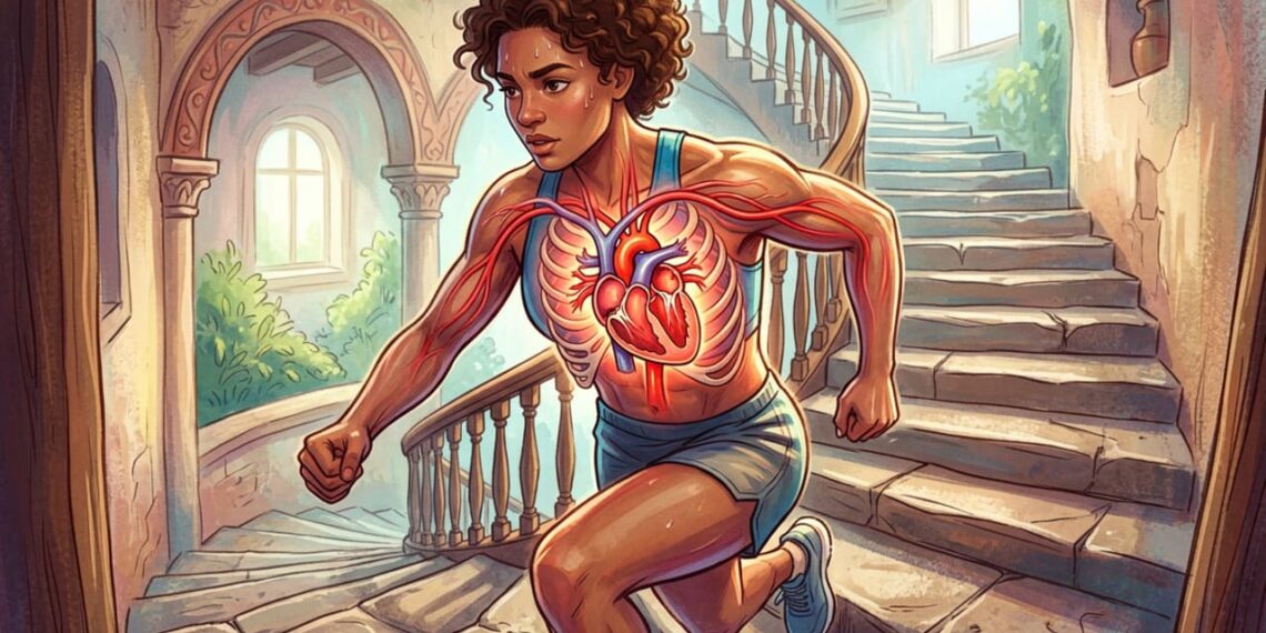 O que acontece com o seu coração quando você sobe escadas todos os dias