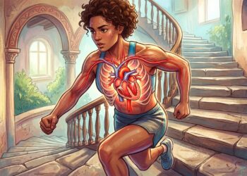 O que acontece com o seu coração quando você sobe escadas todos os dias