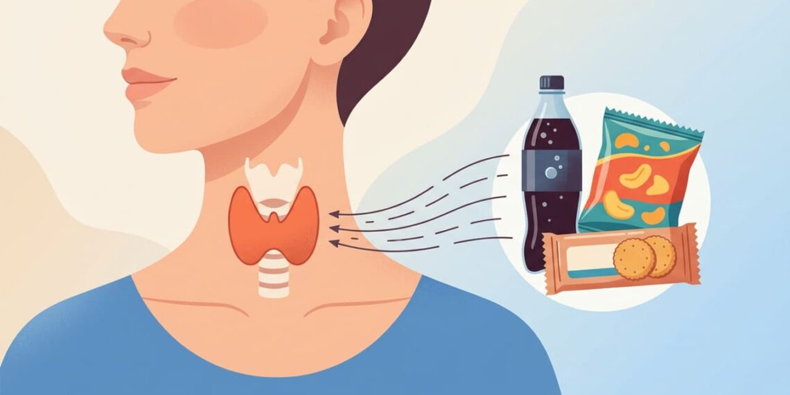Tireoide lenta e alimentos ultraprocessados: qual o impacto e por que devem ser evitados?