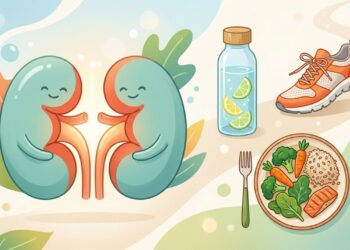 Os 5 hábitos a incorporar aos 50 anos para proteger os rins e viver melhor aos 80