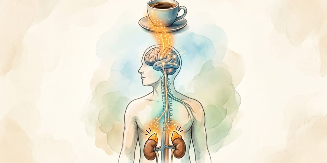 O que acontece com os níveis de cortisol do seu corpo quando você bebe café?