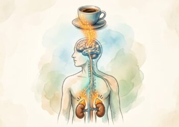 O que acontece com os níveis de cortisol do seu corpo quando você bebe café?