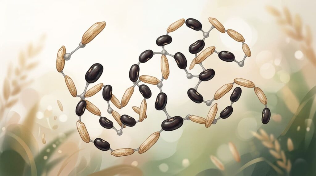 Se você consumir feijão com arroz integral, formará uma proteína completa e manterá sua energia por mais horas